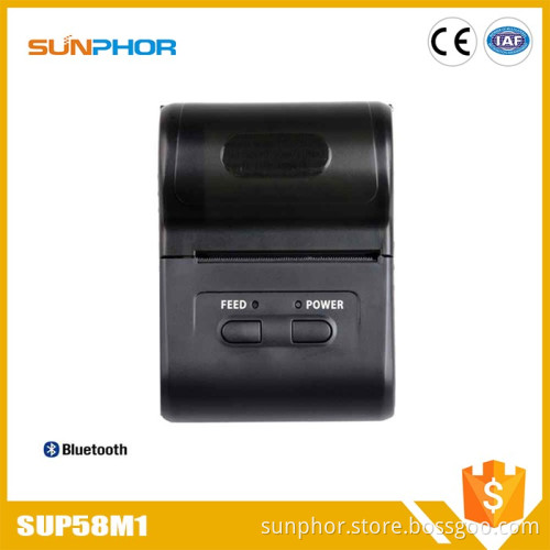 portable thermal mobile bluetooth ticket printer wireless invoice printer